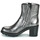 Sapatos Mulher Botins Freelance JUSTY 7 SMALL GERO BUCKLE Prata