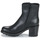 Sapatos Mulher Botins Freelance JUSTY 7 SMALL GERO BUCKLE Preto