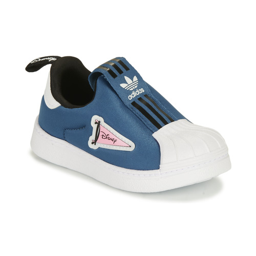 Sapatos Criança Sapatilhas Success adidas Originals SUPERSTAR 360 X I Azul / Cinza