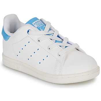 Sapatos Criança Sapatilhas adidas Originals STAN SMITH I Branco / Azul