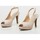 Sapatos Mulher Escarpim Colette 1615 Bege
