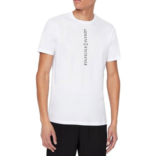 Textil Homem T-shirts e Pólos EAX 3LZTBNZJA5Z Branco