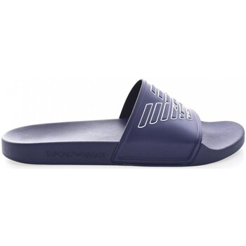Sapatos Mulher Chinelos Emporio regular Armani XVPS01 XN129 Azul
