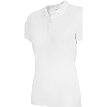 Textil Mulher T-Shirt mangas curtas 4F TSD355 Branco