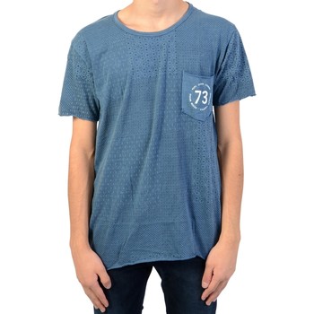 Textil Rapariga T-Shirt mangas curtas Pepe JEANS pleated 116251 Azul