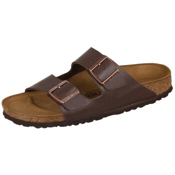 Sapatos Mulher Chinelos BIRKENSTOCK Arizona Dunkelbraun Birkoflor Castanho