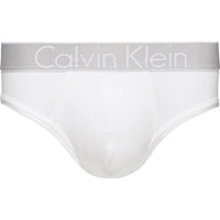 Roupa de interior Homem Cueca Calvin Klein Jeans 000NB1297A Branco