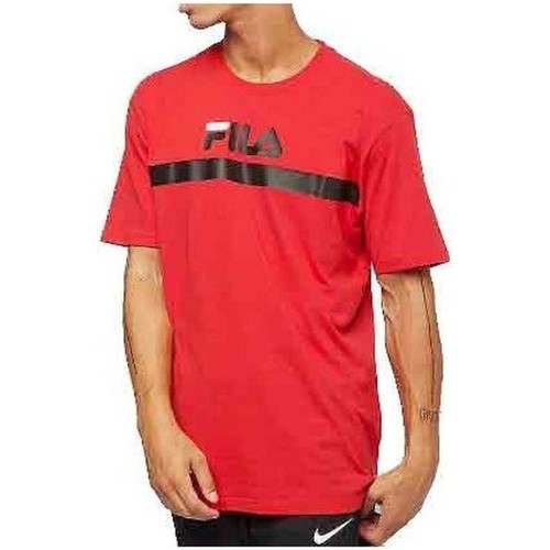 Textil Homem T-shirts e Pólos Fila Strada ANATOLI TEE Vermelho