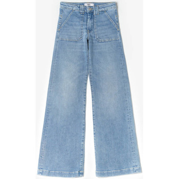 Textil Rapariga Calças de ganga Le Temps des Cerises Jeans flare pulp slim cintura alta, comprimento 34 Azul
