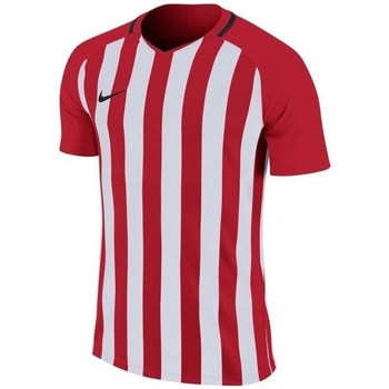 Textil Rapaz T-Shirt mangas curtas Nike Striped Division Vermelho, Branco