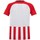 Textil Rapaz T-Shirt mangas curtas Nike Striped Division Branco, Vermelho