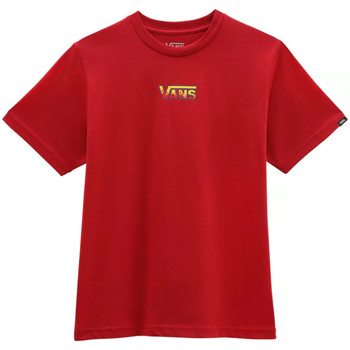 Textil Rapaz T-shirts e Pólos Vans VN0A7TJJ14A1 TAILSLIDE-CHILI PEPPER Vermelho