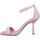 Sapatos Mulher Sandálias Elvio Zanon 3601 Cuir Femme Glicine Violeta