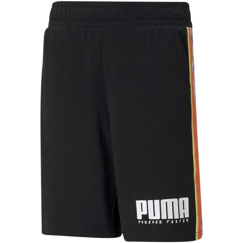 Textil Criança Shorts / Bermudas Puma 585900-01 Preto