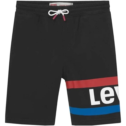 Textil Criança Shorts / Bermudas Levi's 8EC811-F66 Preto