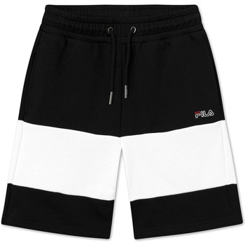 Textil Homem Shorts / Bermudas Fila - Bermuda  nero/bco 683260-E09 Preto