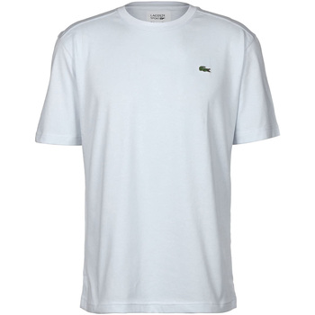 Textil Homem T-Shirt mangas curtas Lacoste - T-shirt bianco TH7618-001 Branco