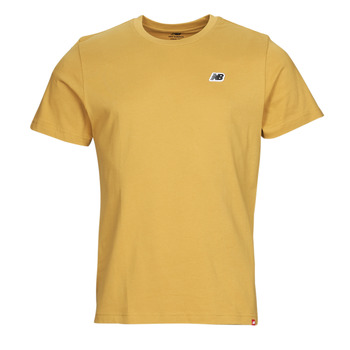 Textil Homem T-shirt 100% Icon New Balance Small Logo Amarelo