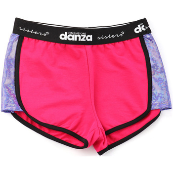 Textil Rapariga Shorts / Bermudas Dimensione Danza - Bermuda  fuxia 027048-044 