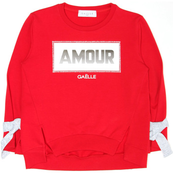 Textil Criança Sweats GaËlle Paris - Felpa rosso 2741F0341 Vermelho