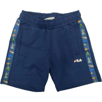 Textil Criança Shorts / Bermudas Fila - Bermuda  blu FAK0045-5001 Azul