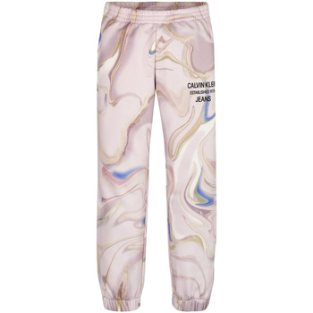 Textil Criança Calças de treino Calvin Klein Jeans - Pantalone rosa IG0IG01264-0JV Rosa