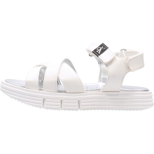 Sapatos Criança Sapatos aquáticos Calvin Klein straps JEANS V4A2-80211-100 Branco