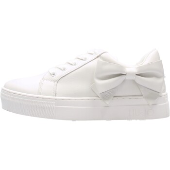 Sapatos Rapariga Sapatilhas Liu Jo - Sneaker bianco ALICIA 49-01111 Branco