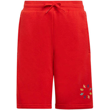Textil Criança Shorts / Bermudas adidas Originals - Bermuda  rosso HE6834 Vermelho