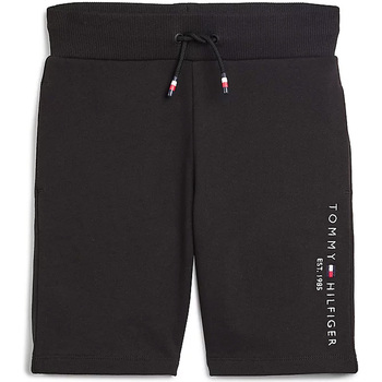 Textil Criança Shorts / Bermudas Tommy Hilfiger KB0KB07116-BDS Preto