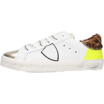 Sapatos Criança Sapatilhas Philippe Model - Sneaker bianco/oro 71191 Branco