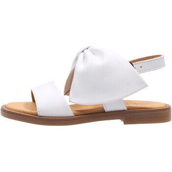 Sapatos Rapariga Sandálias Platis - Sandalo bianco P3116 Branco