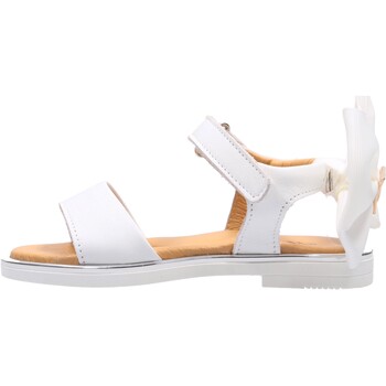 Sapatos Rapariga Sandálias Platis - Sandalo bianco P3086 Branco