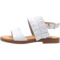 Sapatos Rapariga Sandálias Platis - Sandalo bianco P3114 Branco