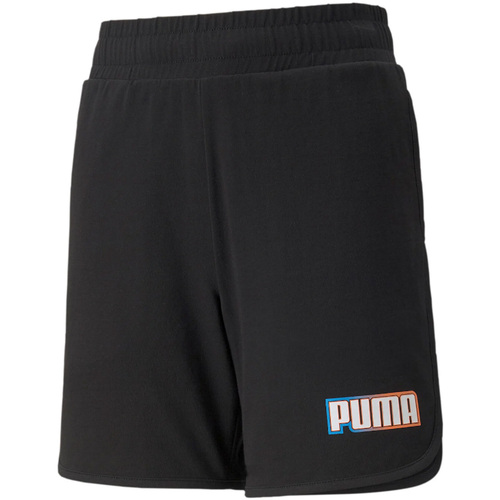 Textil Criança Shorts / Bermudas Puma 847295-01 Preto