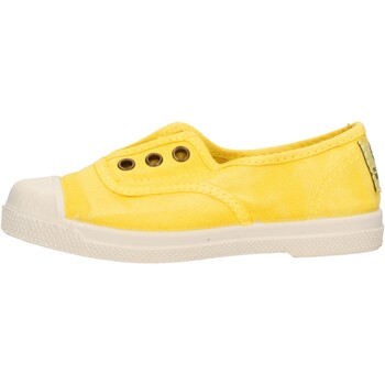 Sapatos Criança Sapatilhas de ténis Natural World - Scarpa elast giallo 470E-694 Amarelo