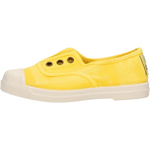 Sapatos Criança Sapatilhas Natural World 470E-694 Amarelo