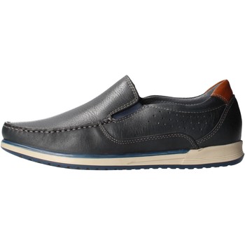 Sapatos Homem Sapatilhas Braking - Mocassino blu 6562 Azul