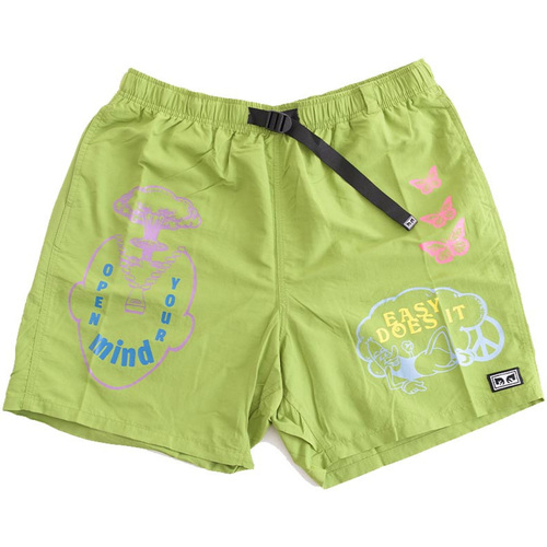 Textil Homem Shorts / Bermudas Obey 22121MC000138 Verde