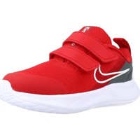 Sapatos Rapaz Sapatilhas Nike Leather STAR RUNNER 3 Vermelho