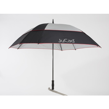 Acessórios Criança Guarda-chuvas Jucad Parapluie de forme carrée double voilure avec tige Preto