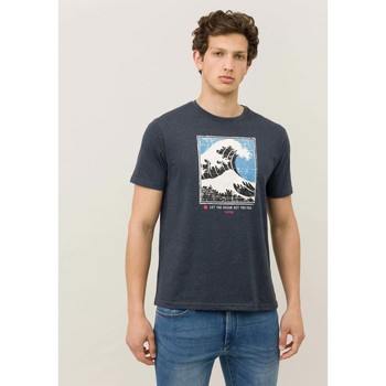 Textil Homem T-shirts e Pólos Tiffosi 10043609-7-1 Azul