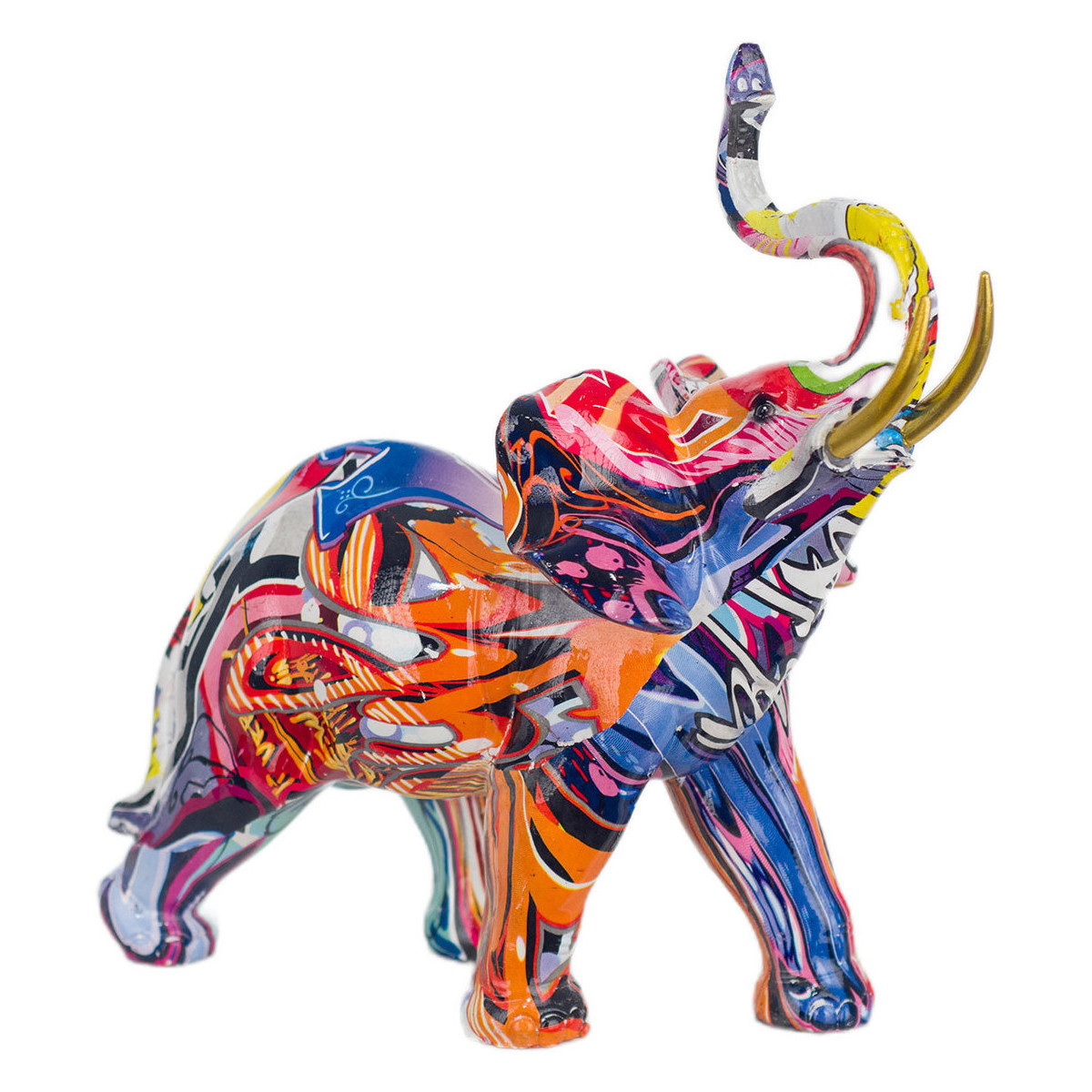 Casa Estatuetas Signes Grimalt Figura De Elefante Multicolor