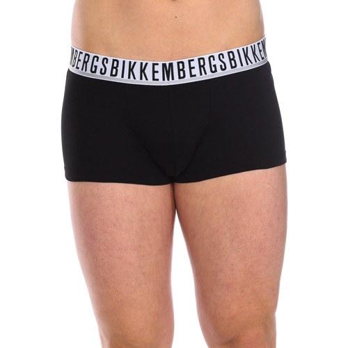 Médio: 3 a 5cm Homem Boxer Bikkembergs BKK1UTR01BI-BLACK Preto
