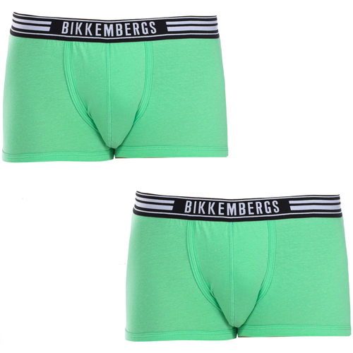 Primavera / Verão Homem Boxer Bikkembergs BKK1UTR07BI-GREEN Verde