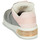 Sapatos Rapariga Sapatilhas de cano-alto Geox J XLED GIRL Cinza / Rosa