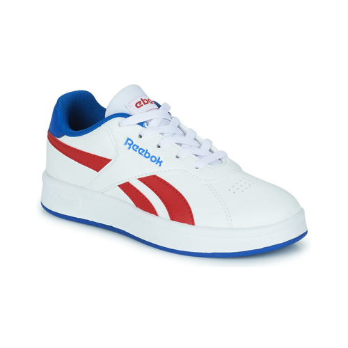 Sapatos Rapaz Sapatilhas Reebok Air Classic REEBOK Air AM COURT Branco / Vermelho / Azul