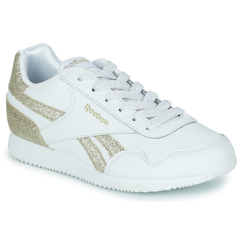 Sapatos Rapariga Sapatilhas bianco Reebok Classic bianco REEBOK ROYAL CL JOG Branco / Ouro
