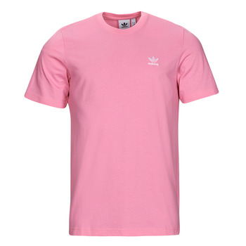 Textil Mulher T-Shirt wedge curtas adidas Originals ESSENTIAL TEE Rosa