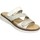 Sapatos Mulher Chinelos Remonte D2068 Ouro